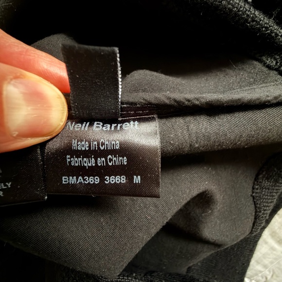 Neil Barrett Textured Black Crewneck Sweater - Picture 6 of 7